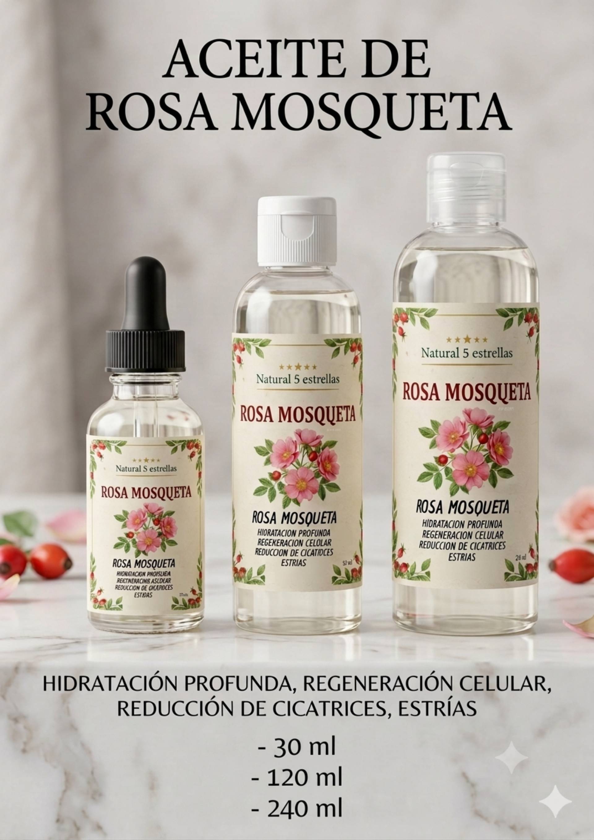 Aceite rosa mosqueta