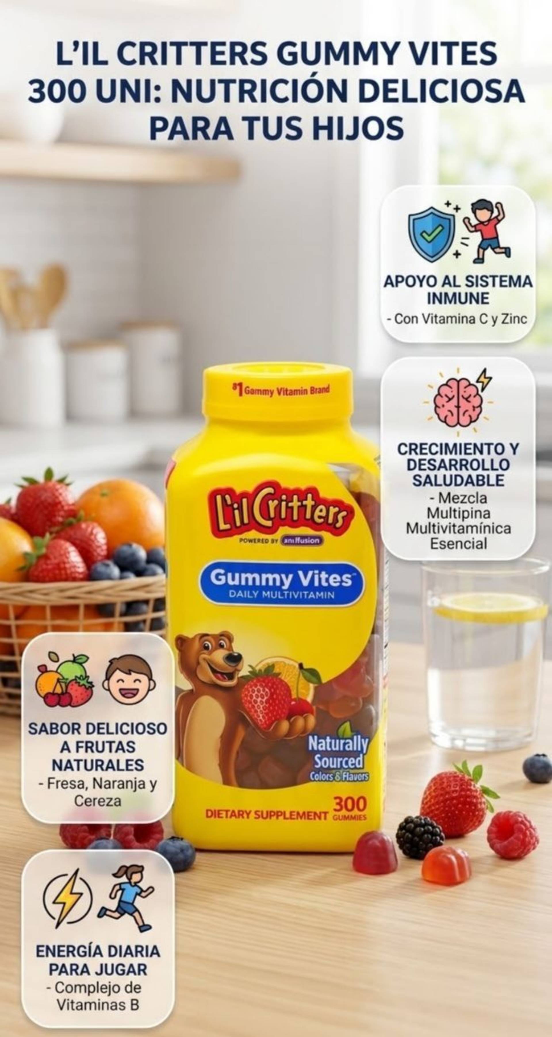 Multivitaminas niños