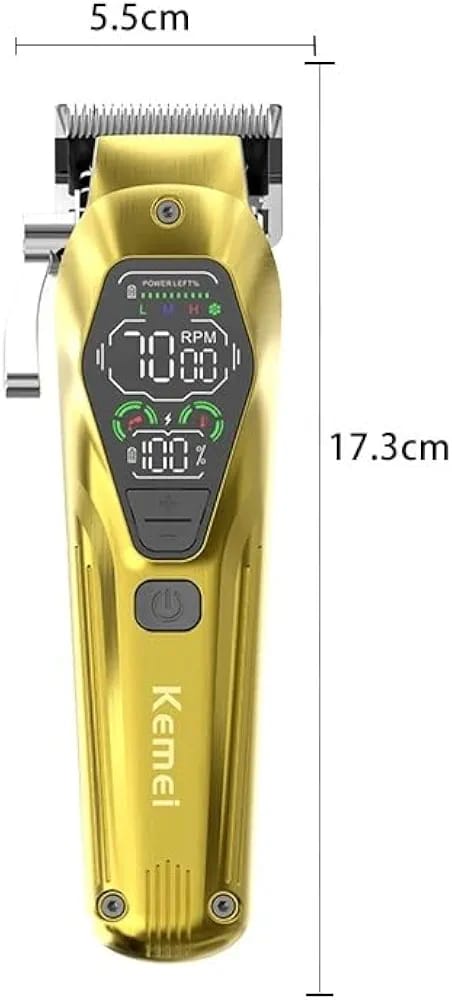 Kemei Rechargeable Hair Clippers _4