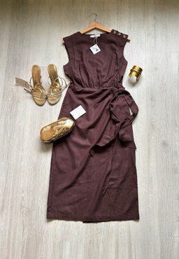 Vestido marron