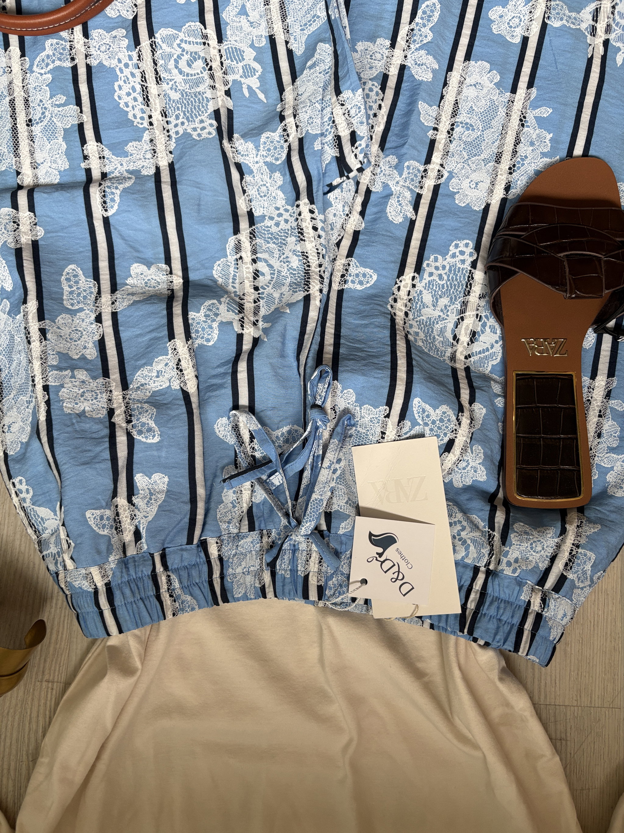 Pantalón con rallas azul_1