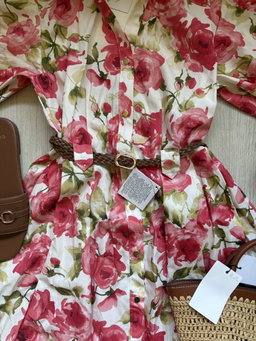 Vestido con flores 