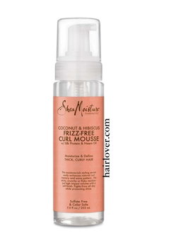 Shea Moisture Coconut & Hibiscus frizz-free curl mousse 222ml