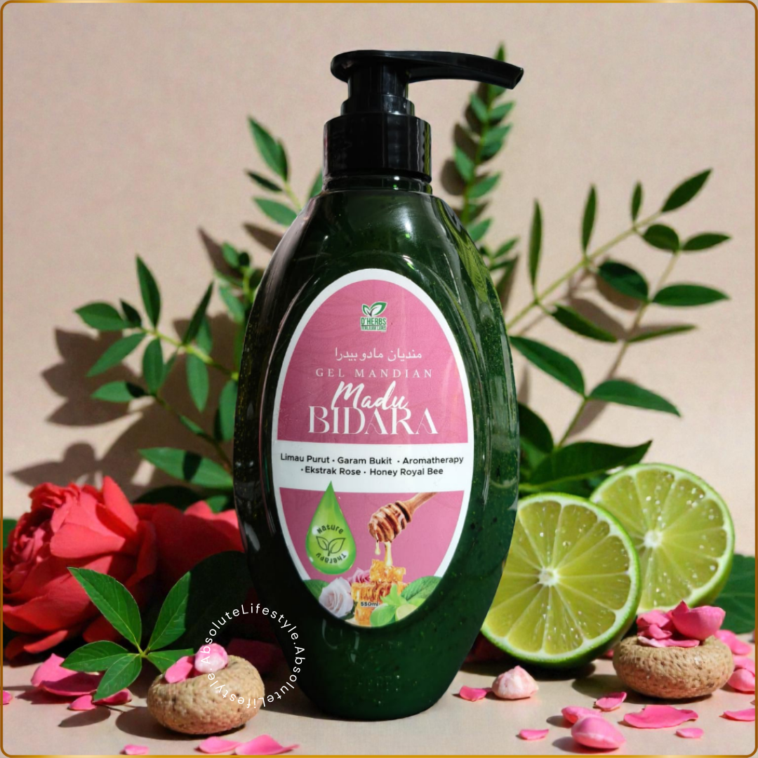 Herbal Shower Gel - Natural Body Wash for Smooth & Fragrant Skin_1