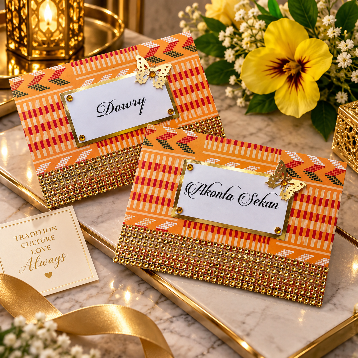Kente Spicy Money Envelope