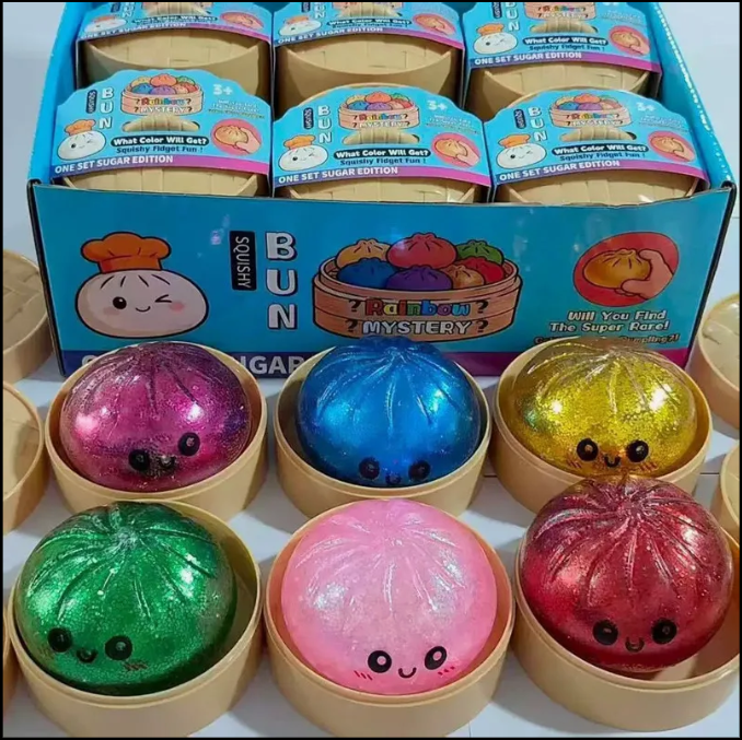 Rainbow Mystery Squishy Dumpling