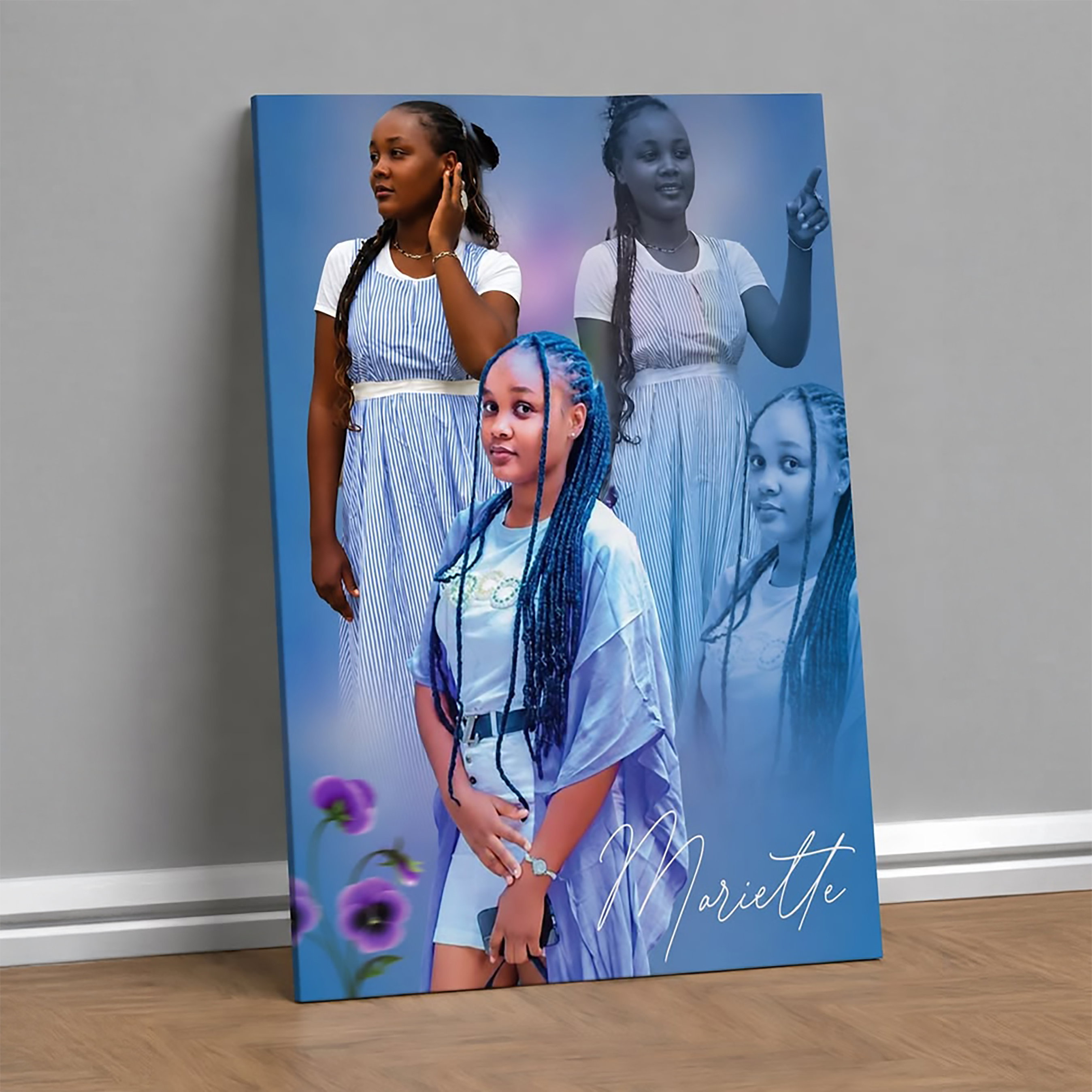 Canvas Laminated Photo Frame
