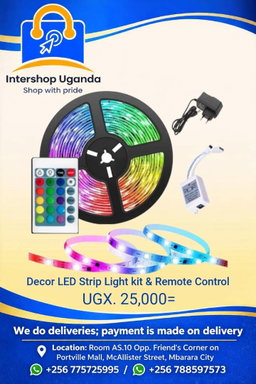Decor Led Strip Light Kit & Remote