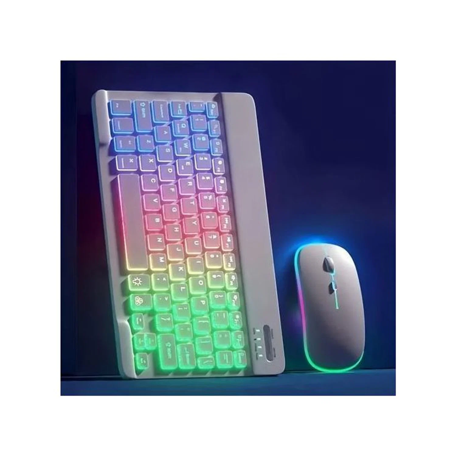 Tracking Slim Backlit Wireless Keyboard and Mouse Set