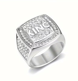 Bague à strass 