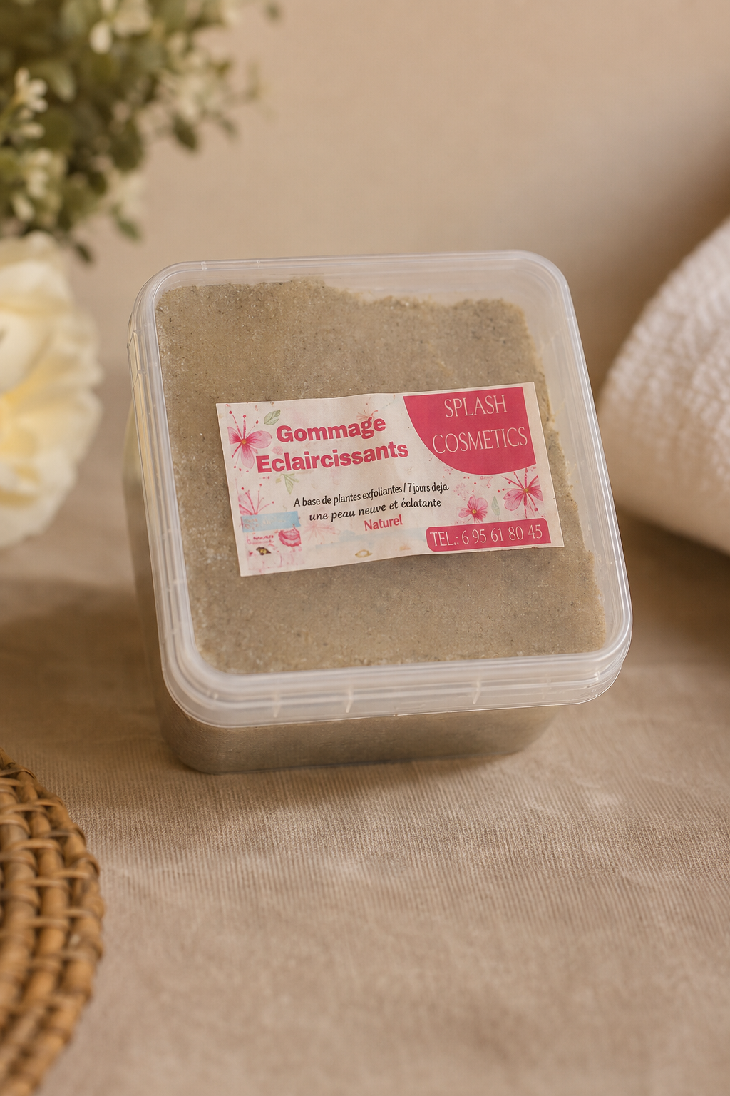 Gommage en poudre / Powder body scrub