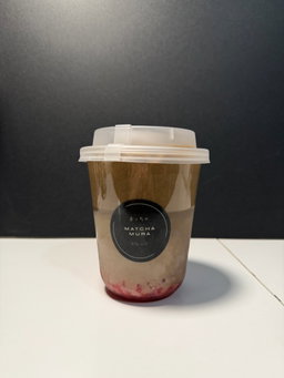 Strawberry Hojicha Latte