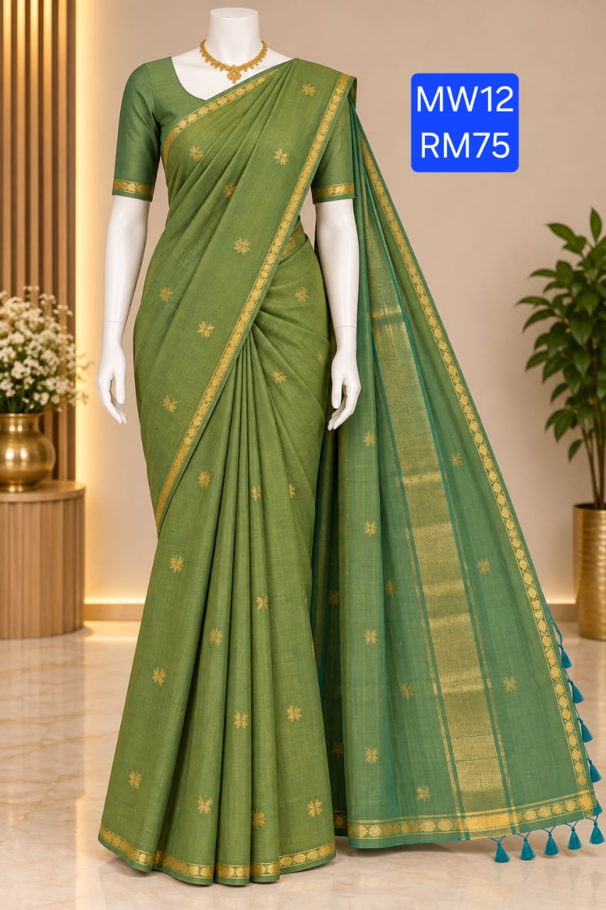 Maheswari cotton saree