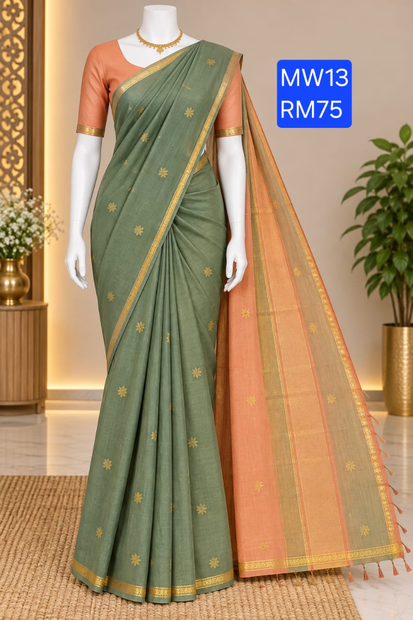 Maheswari cotton saree _0