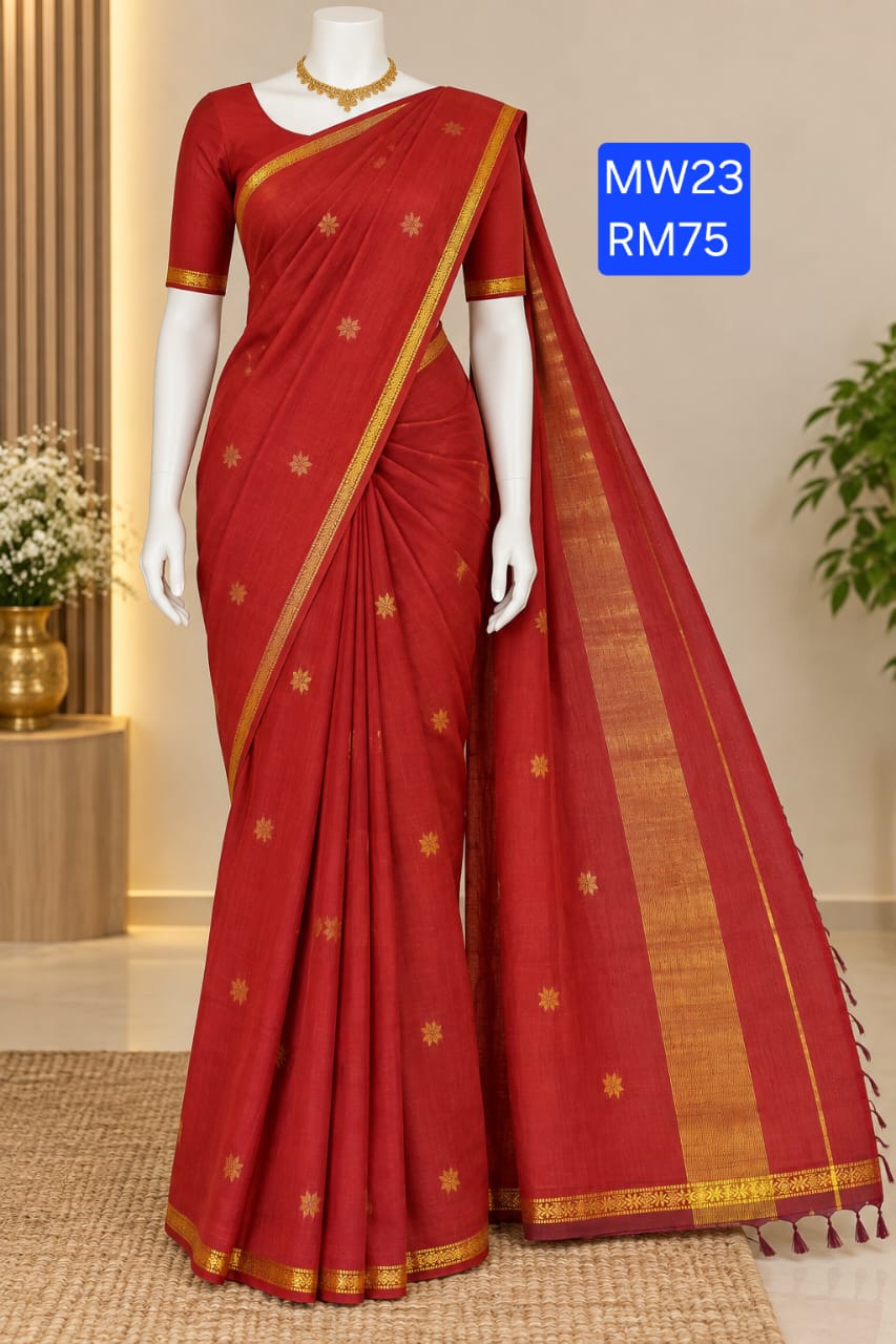 Maheswari cotton saree _0