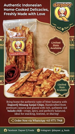 Spicy Casava Chips/Keripik Singkong Balado