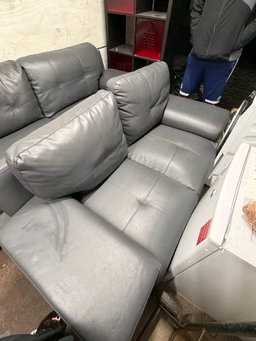 2&3 seater leather sofas