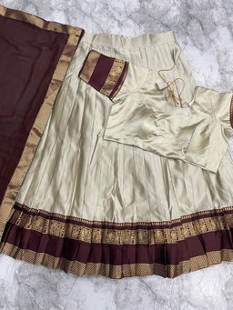 South-style Kanjivaram silk lehenga JK
