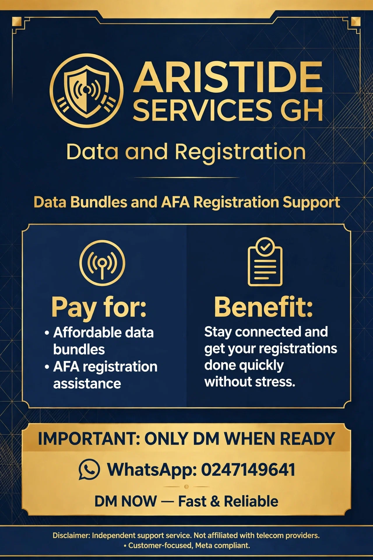 Data bundles for all networks available_0