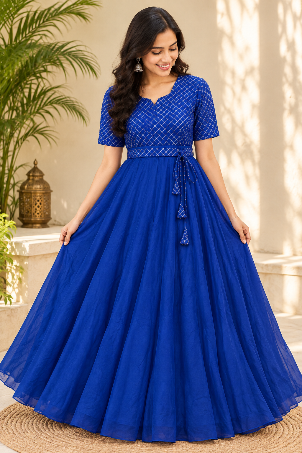 Exquisite  Sparkling Anarkali. JK _1