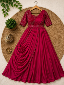 Exquisite  Sparkling Anarkali. JK 