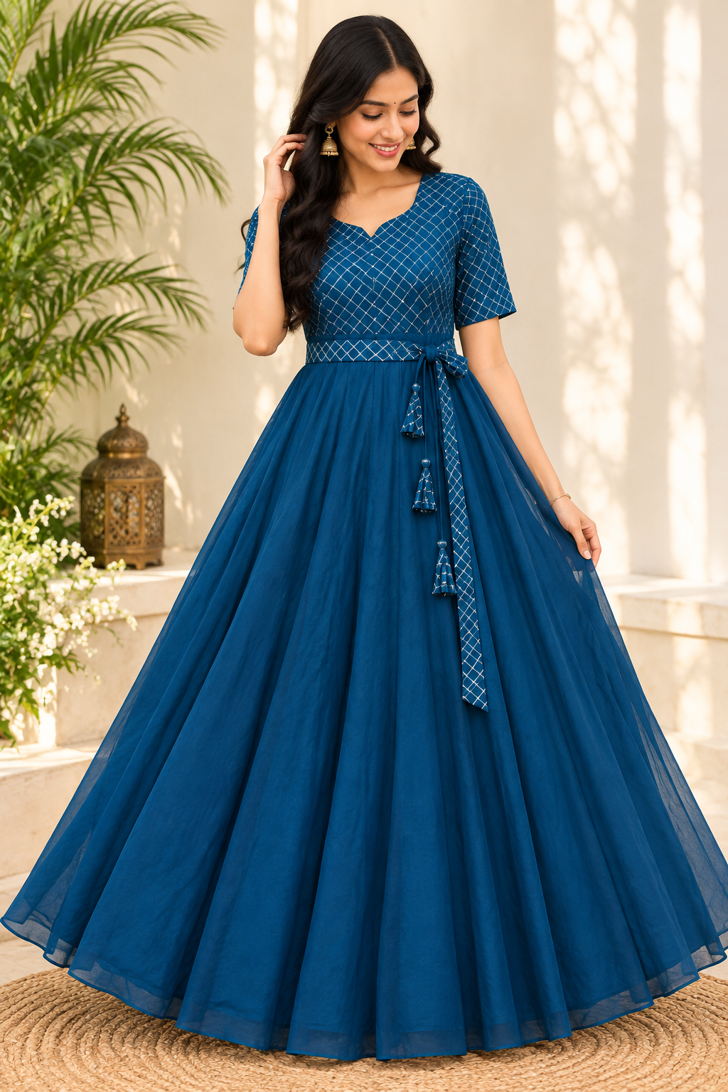 Exquisite  Sparkling Anarkali. JK _4