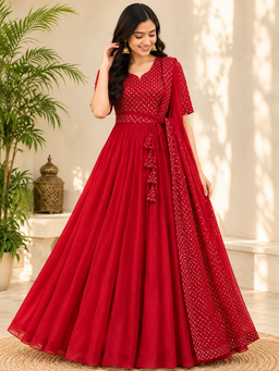 Exquisite  Sparkling Anarkali. JK 
