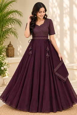 Exquisite  Sparkling Anarkali. JK 