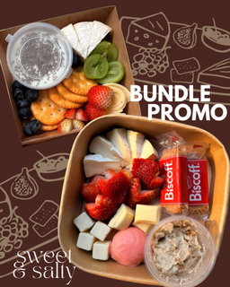 Bundle- Medium Strawberry Cheesecake + Petite Little Hands