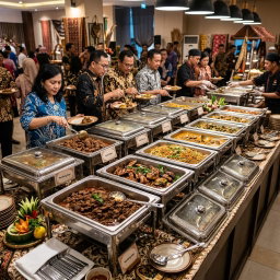 Catering in Tray