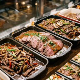 Beef Mains in Tray