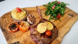 Beef Tomahawk (350 gr +) + Butter "Cafe de Paris"  