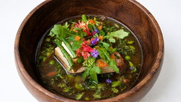 Beef Tataki, Umami Dashi Broth