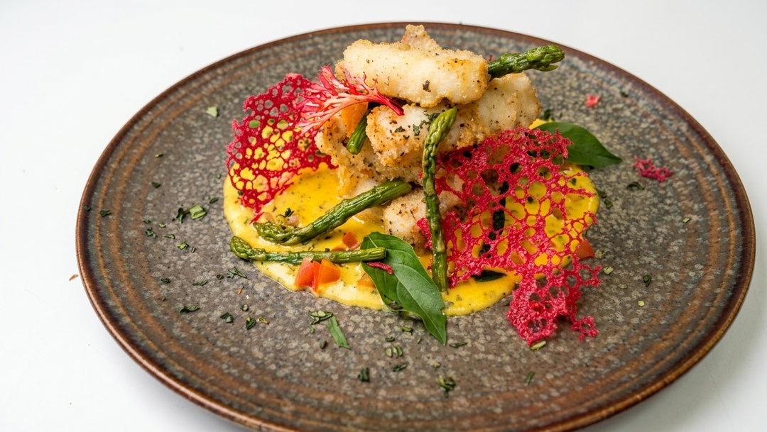 Snapper in Truffle Tempura