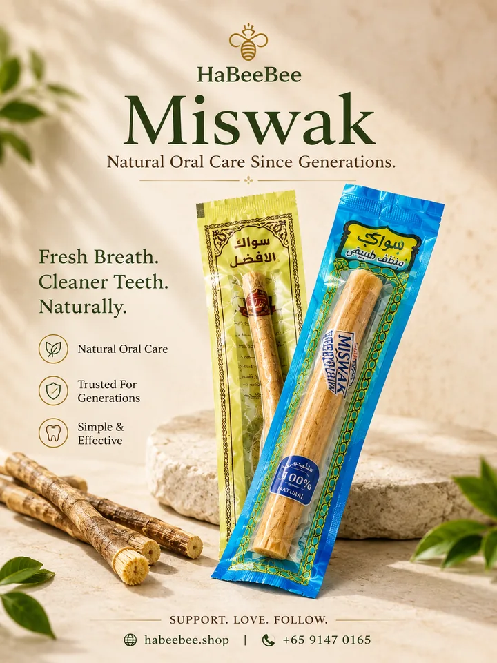 HaBeeBee Miswak – Nature’s Toothbrush