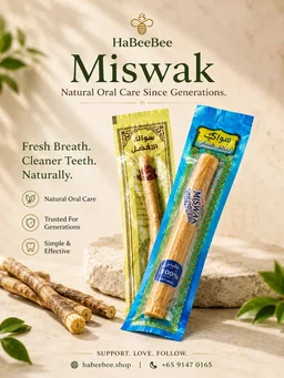 HaBeeBee Miswak – Nature’s Toothbrush