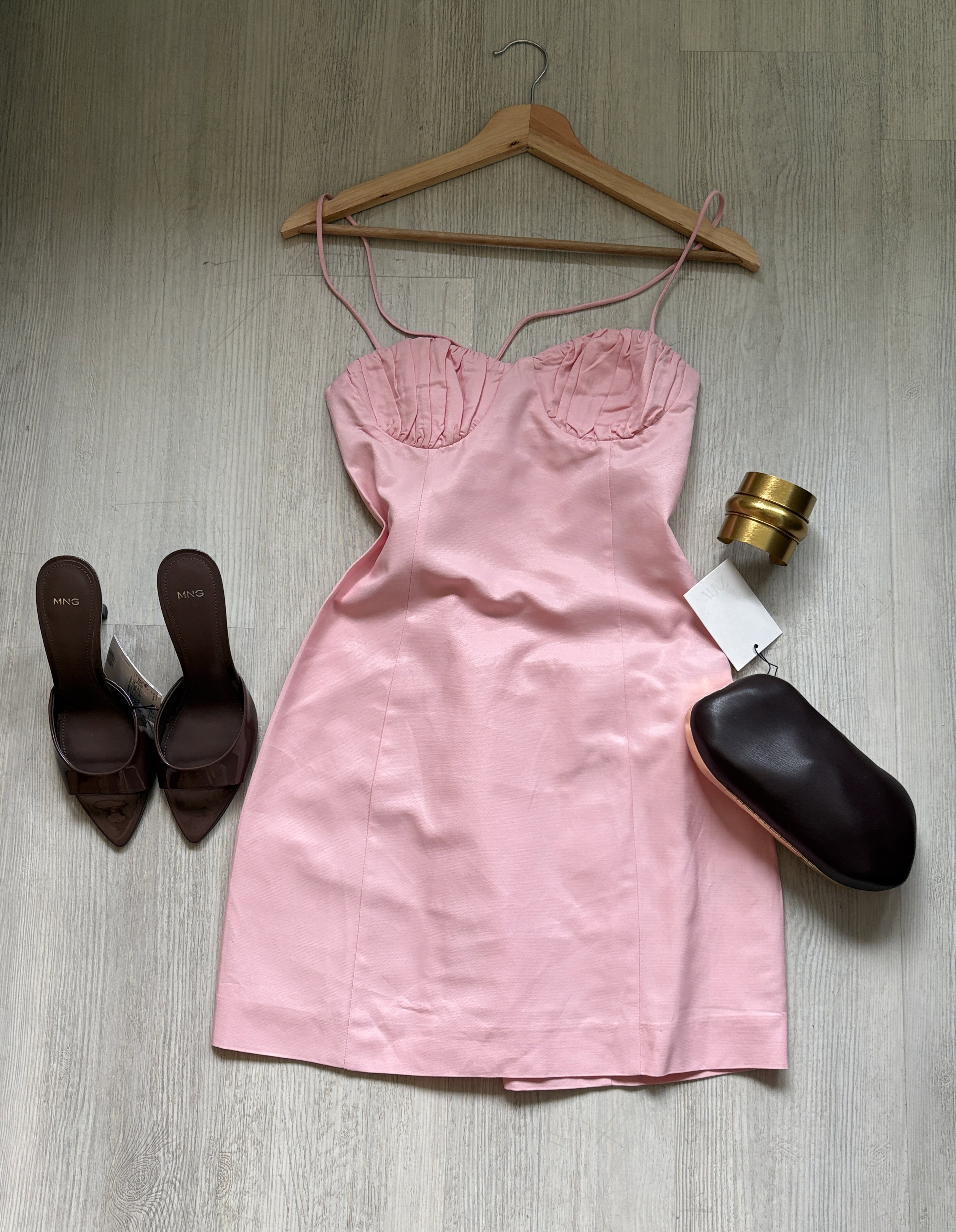 Vestido rosado