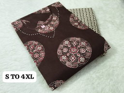 Pure Jaipuri Discharge Print Kurti Pant Set RS 