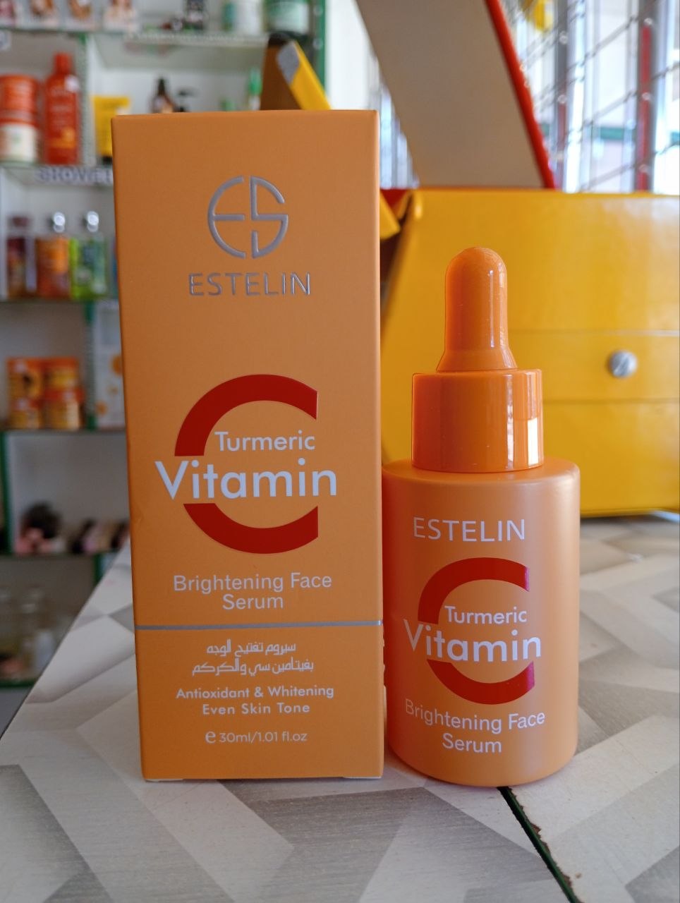 Estelin Turmeric Vitamin C Brightening Face Serum 30ml
