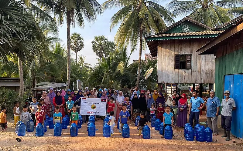 Monthly Fresh Water - Every drop reaches a family.