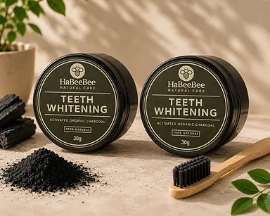 HaBeeBee Bamboo Charcoal Teeth Whitening Powder_3