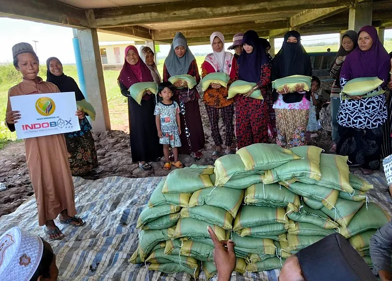 Monthly Rice Support - A simple meal. A meaningful relief.