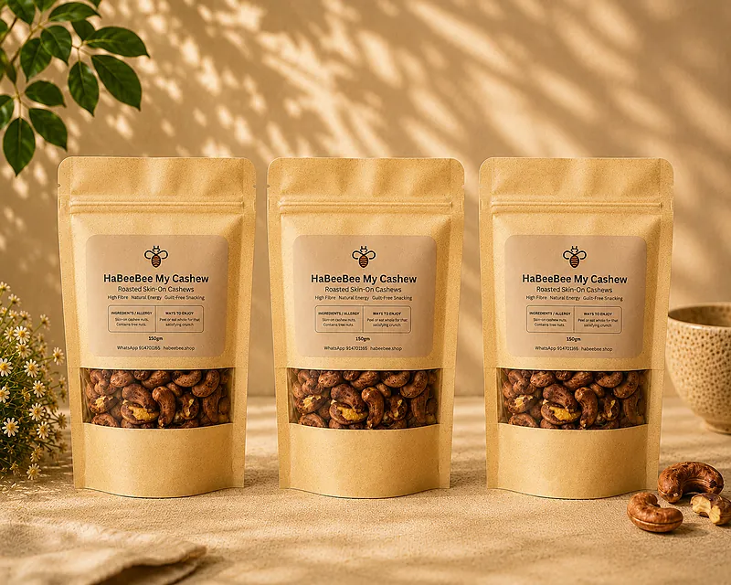 HaBeeBee Roasted Cashew Nuts_4