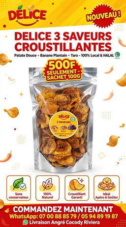 Chips de bananes