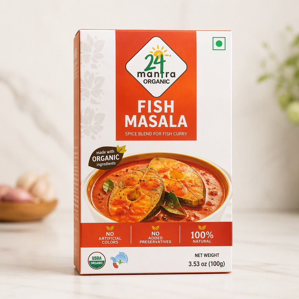 24 Mantra Fish Masala - 3.53 oz