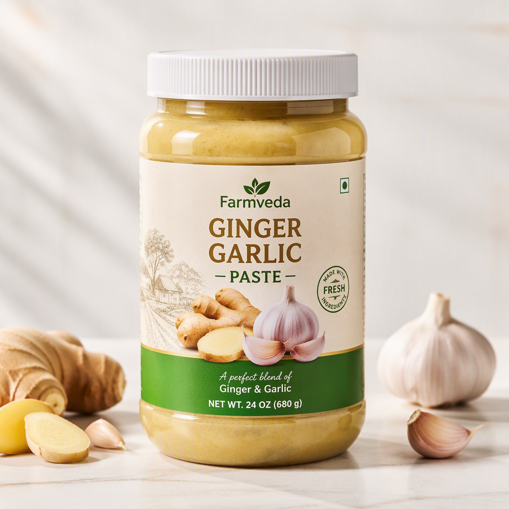 Farmveda Ginger Garlic Paste - 24 oz_0
