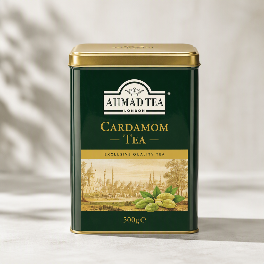 Ahmad Cardamom Tea Tin - 500 g