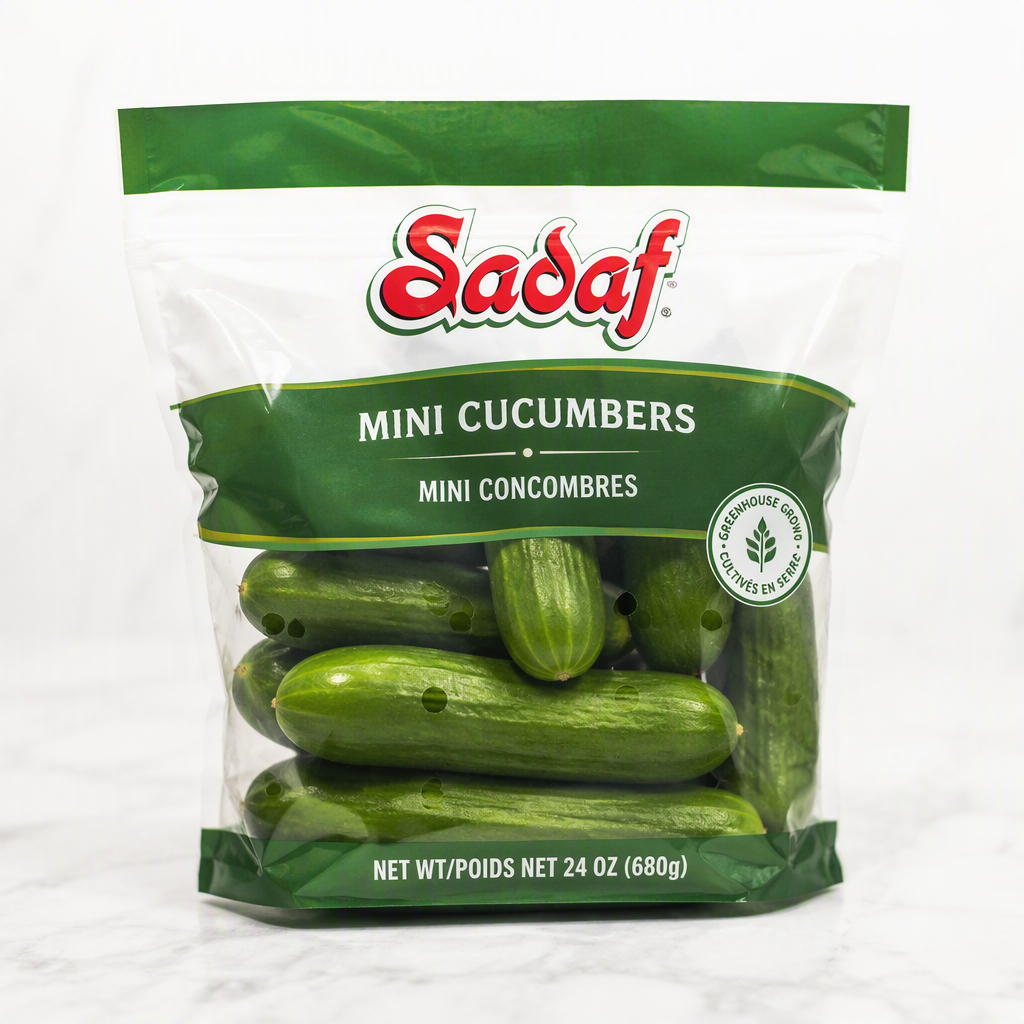 Sadaf Mini Cucumbers - 24 oz