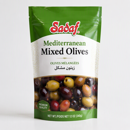 Sadaf Mediterranean Mixed Olives - 12 oz