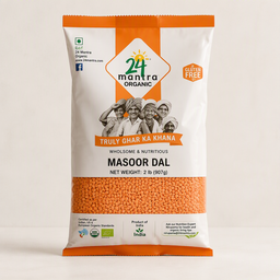 24 Mantra Organic Masoor Dal - 2 lb